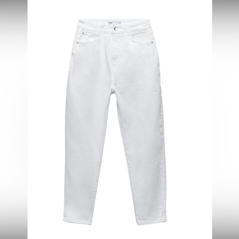 Zara Mom Fit Denim Jeans